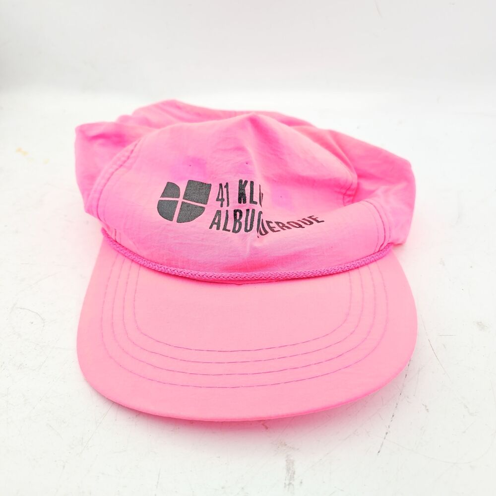 41 Kluz Albuquerque Trucker Hat Snapback Corded Hot Pink